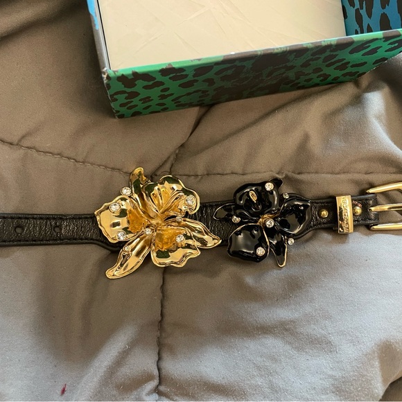 Versace for H&M Black and Gold Floral Women's braclet - Picture 2 of 9